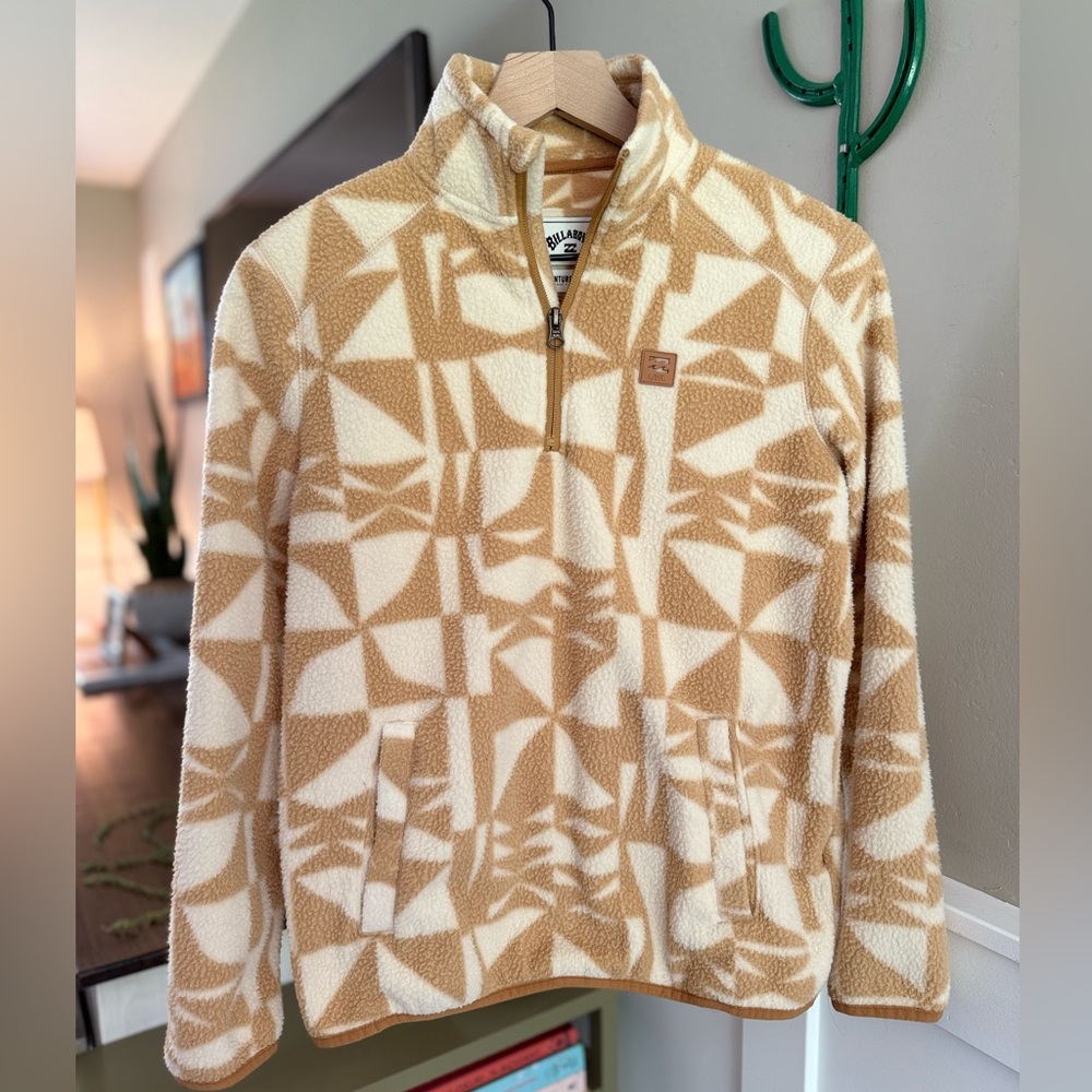 Billabong fleece quarter zip